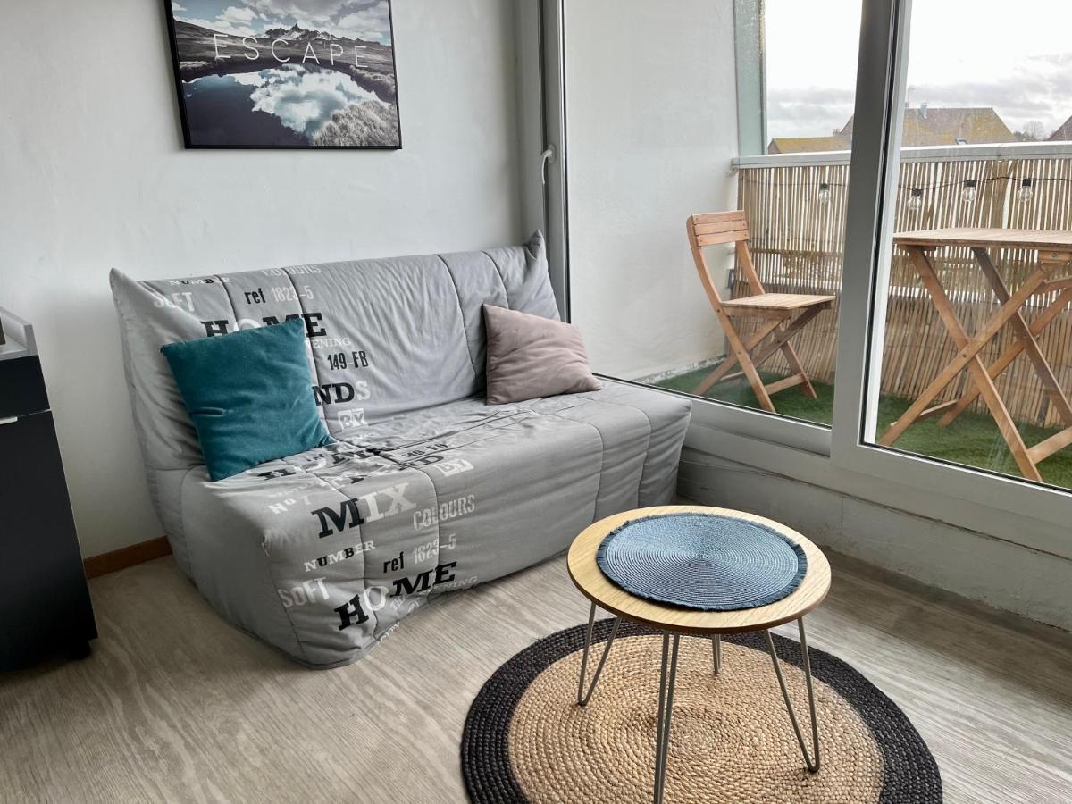 Studio Avec Chambre - Balcon Et A 20M De La Mer Apartman Courseulles-sur-Mer Kültér fotó